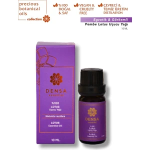 Densa Essential Saf Pembe Lotus Uçucu Yağı 10 ml