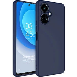 Tecno Spark 9 Pro Kılıf Groovy Soft Lacivert