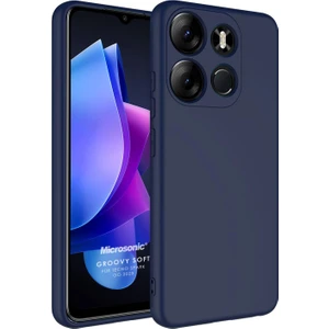 Tecno Spark Go 2023 Kılıf Groovy Soft Lacivert