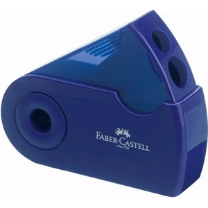 Faber-Castell Kalemtraş Sleeve Mavi Jumbo ve Klasik Açar