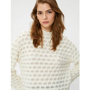 Ajurlu Kazak Dik Yaka Relax Fit