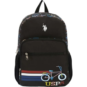 U.S. Polo Assn. Sırt Çantası Siyah (Bisikletli) PLÇAN23309