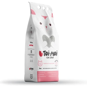 Toi Moi Sodyum Bentonit Kedi Kumu - Bebek Pudrası Kokulu 10 L