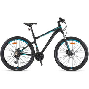 Xc 100 - 27.5" Mtb - 19' - 21 Vites - H.dısc - Mat Siyah-Gri/turkuaz