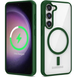 Galaxy S22 Kılıf Magsafe Magsafe Wireless Şarj Özellikli Silikon Ege Kapak
