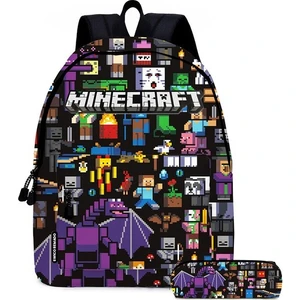Rajarm Kalem Kutulu Sevimli Karikatür Minecraft Okul (Yurt Dışından)