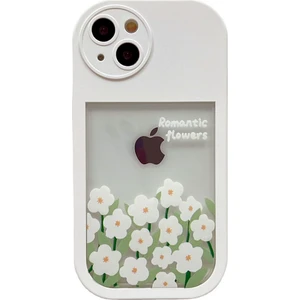 IPHONE11 Için Şok Emici ve Anti-Şok Çiçekli Cep Telefonu Kılıfı (Yurt Dışından)