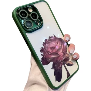 3D Rose IPHONE14 Plus Şok Emici ve Anti-Şok Apple Cep Telefonu Kılıfı (Yurt Dışından)