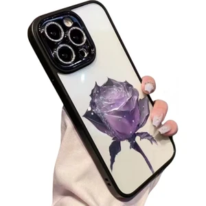 3D Rose IPHONE14 Plus Şok Emici ve Anti-Şok Apple Cep Telefonu Kılıfı (Yurt Dışından)