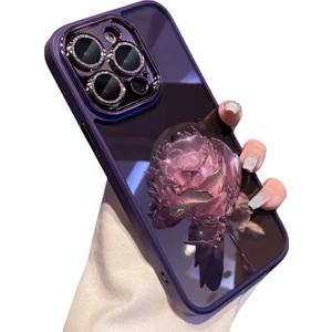 3D Rose IPHONE14 Pro Şok Emici ve Darbeye Dayanıklı Apple Cep Telefonu Kılıfı (Yurt Dışından)