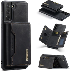 Cüzdan ve Kartlıklı GALAXY-S22-PLUS Deri Kılıf (Yurt Dışından)