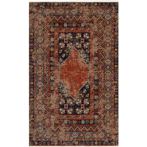 Eko Halı Anadolu Kilim And 04 Multy Anadolu Antik Desenli Yıkanabilir Kaymaz Tabanlı Etnik Kilim