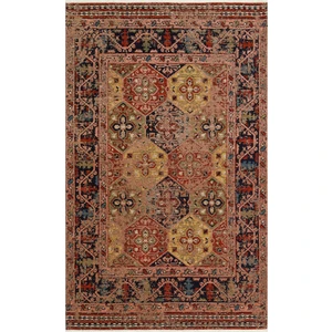 Eko Halı Anadolu Kilim And 01 Multy Anadolu Antik Desenli Yıkanabilir Kaymaz Tabanlı Etnik Kilim