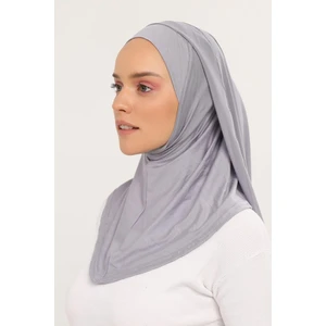 Hazır Lüks Pratik Hijablı  Şifon Şal