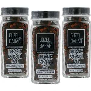 Güzel Ada Bahar Organik Karanfil Tane 3 x 40 gr