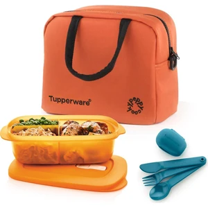 x Peppycooky - Set 4 Çantalı Yemek Taşıma ve Beslenme Seti
