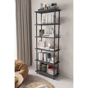 Çevir Kur 65 cm Antrasit Kitaplık