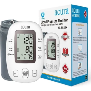 AC-9080K Türkçe Konuşan Koldan Tam Otomatik Tansiyon Aleti 2568452108156