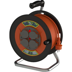 Bylıon Makaralı Seyyar Uzatma Kablosu 20M 3*1.5mm Kapaklı Priz IP44