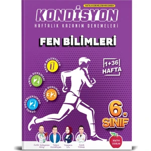 Newton Yayınları 6. Sınıf Kondisyon Fen Bilimleri Denemeleri 37 Hafta Yeni