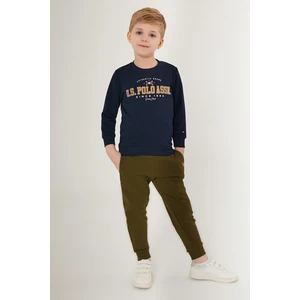U.S. Polo Assn. Authenic Brand Club Lacivert Erkek Çocuk Eşofman Takımı