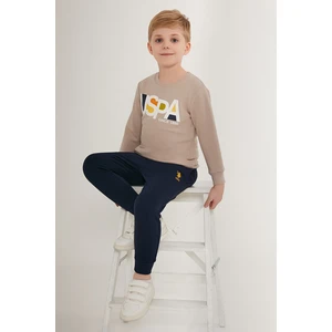 U.S. Polo Assn. Perfect Gri Erkek Çocuk Eşofman Takımı