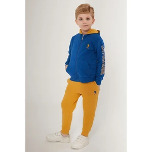 U.S. Polo Assn. Pockets Mavi Erkek Çocuk Eşofman Takımı