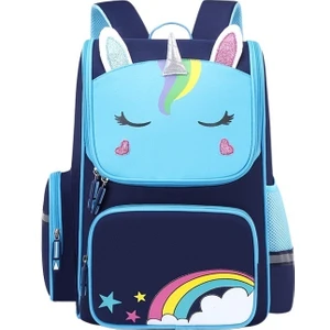 Ilkokul Öğrencileri Için Yükü Azaltan Omurga Koruma Omuzlarına Sahip Çocuk Okul Çantası (Yurt Dışından)