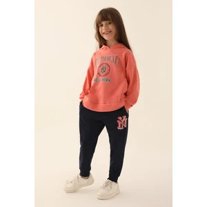 Rolypoly Kız Çocuk Pembe Eşofman Takımı