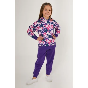 Stars Mor Kız Çocuk Eşofman Takımı