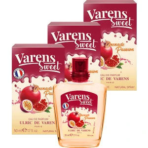 Varens Sweet Grenade Passion 3'lü Set (3X50ML Edp) Kadın Parfüm