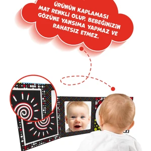 Doerkids Tummy Time Taşınabilir Güvenli Bebek Aynası