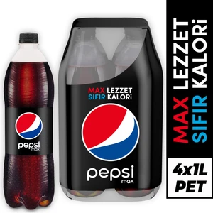 Max Şekersiz Kalorisiz Kola Pet 4x1 L