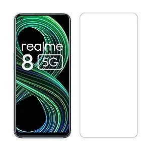 Realme 8 ile Uyumlu Ekran Koruyucu Şeffaf Temperli Kırılmaz Cam Ekran Koruyucu