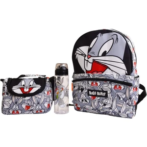 Looney Tunes Bugs Bunny Okul Çantası Seti / Ellaboni Bugs Bunny Tavşan Çanta Seti