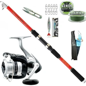 Sweepfire 300CM 20-60 gr Daiwa Strikeforce 4000 Tele Spin Olta Takımı Seti