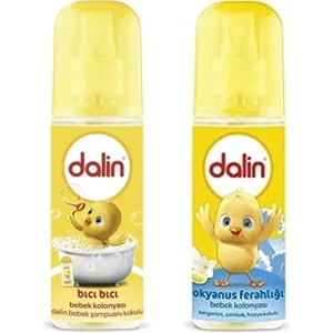 Bıcı Bıcı Kokusu Bebek Kolonyası 150 ml + Dalin Okyanus Ferahlığı Bebek Kolonyası 150 ml