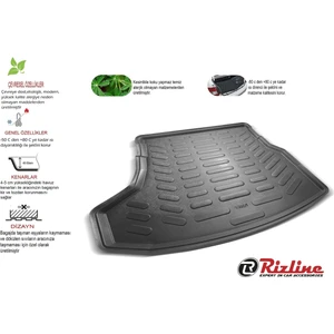 Renault Fluence 2009 Sonrası 3D Bagaj Havuzu Kokusuz