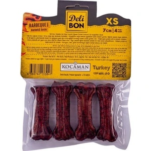 Yenebilir Press Kemik Barbekü Soslu Köpek Ödülü 7 cm 4'lü Paket