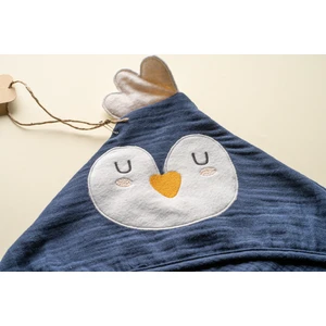 Becalm Online Pengu Müslin Kundak - Lacivert