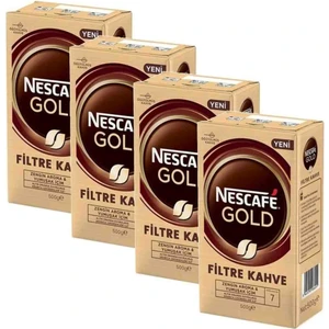 Gold Filtre Kahve 500 gr x 4'lü Paket