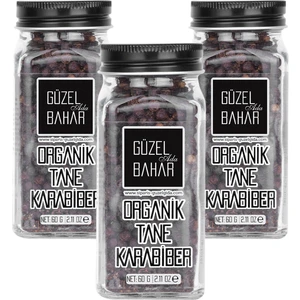 Güzel Ada Bahar Organik Tane Karabiber 3 x 60 gr
