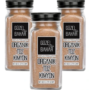 Güzel Ada Bahar Organik Kimyon 3 x 60 gr