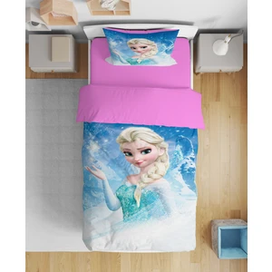 Erays Home Erayshome Frozen Elsa 3D Tek Kişilik Çarşafsız Nevresim Takımı