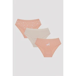 Kız Çocuk Sparkle 3'lü Slip Külot