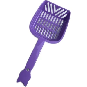 Miapet Plastik Kedi Saplı Kum Küreği 26 cm Mor