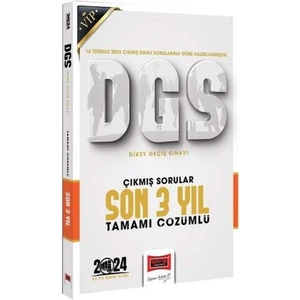 Yargı Yayınevi 2024 DGS Çıkmış Sorular Tamamı Çözümlü Son 3 Yıl (16 Temmuz 2023 Sınavı Dahil)
