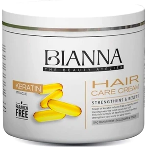 Saç Bakım Kremi 500 ml Keratin Miracle (Parabensiz)
