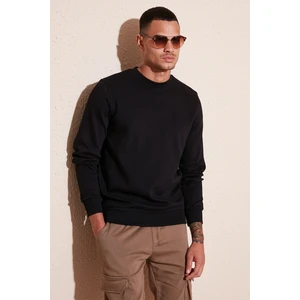 Pamuklu Regular Fit Bisiklet Yaka Sweat Erkek Sweat 5905453