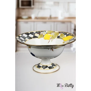 Miss Betty Emaye Ayaklı Meyvelik 30 cm Linda
